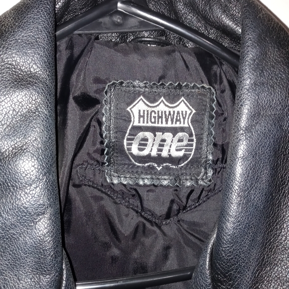 Harley-Davidson Black Leather Bomber Jacket - Picture 2 of 3